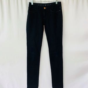 Black Earnest Sewn 5 pocket Jeans